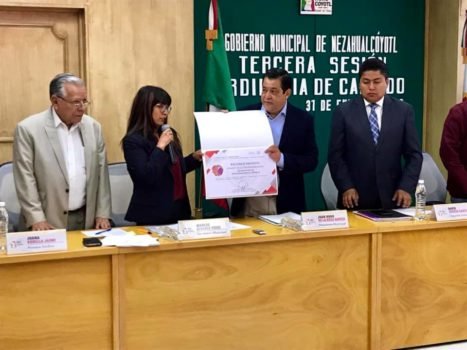 Otorgan reconocimiento a Alcalde de Nezahualcóyotl