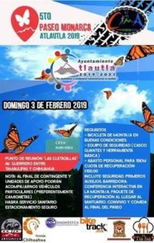 Ayuntamiento de Atlautla invita al 5to Paseo Monarca.