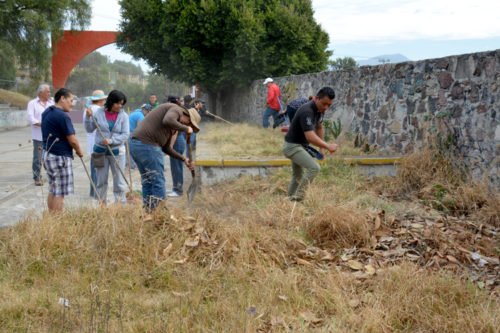 Limpian 13 espacios como parte del programa “Apadrina un Parque”