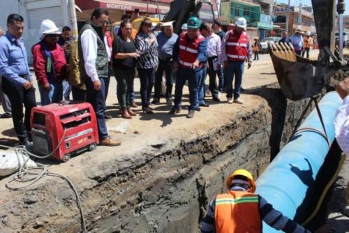 Legisladores recorren obra de rehabilitación de agua potable en #Nezahualcóyotl; registra un 35% de avance