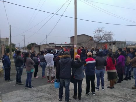 Alcalde de Ozumba realiza reunión vecinal en Colonia el Arenal