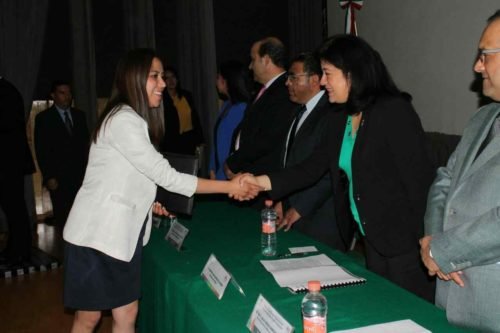 Entregan títulos y certificados de maestría en seguridad e higiene ocupacional