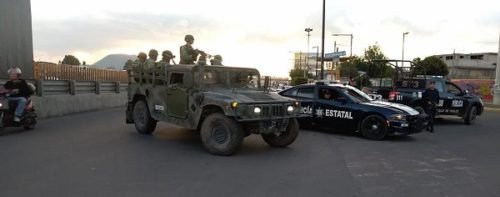 Mejora la Seguridad en #Valle de Chalco con arribo de la Guardia Nacional.