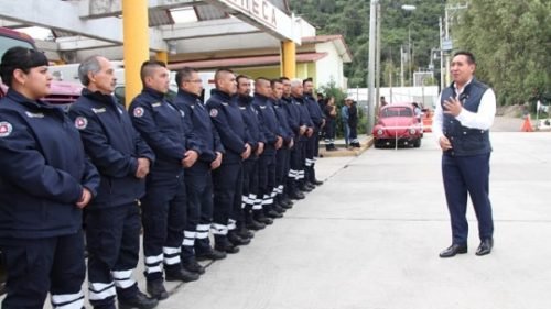 #Amecameca reconoce a los bomberos en su día