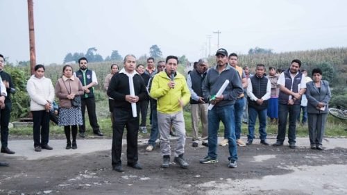 Anuncia Edil Miguel Ángel Salomón Cortés inversión de 3.5 millones de pesos para obra que beneficia a San Juan Grande y San Pedro Nexapa