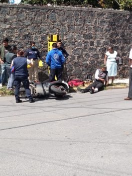 Accidente en la delegación San Vicente Chimalhuacán municipio de #Ozumba solo hubieron lesionados