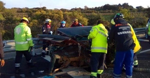 Muere un menor de edad tras accidente automovilístico