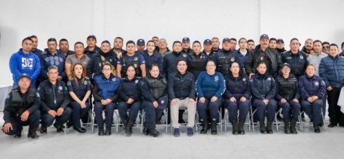 Anuncia Alcalde Miguel Ángel Salomón Cortés incentivos para policías que realicen acciones de alto impacto