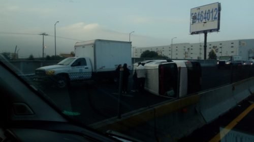 ULTIMA HORA: Accidente de vehículo de pasajeros en la México Puebla