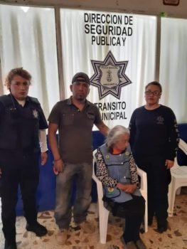 En Amecameca pronta coordinación del C2 y el Grupo Acero permite localización de mujer extraviada