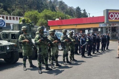 Realizan operativo para verificar que negocios cumplan con medidas de prevención
