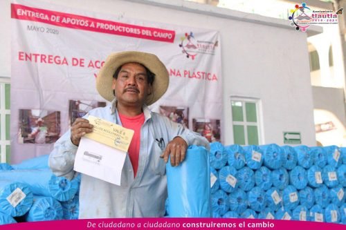 Realizan entrega de apoyos a productores del campo en #Atlautla