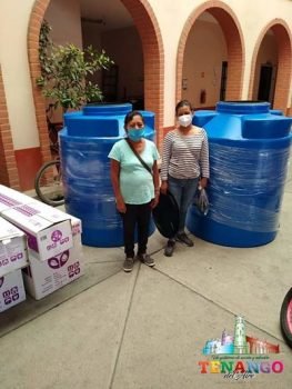 Gobierno municipal de Tenango Del Aire ayudan a familias