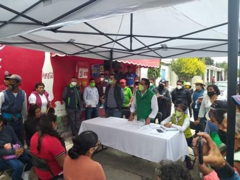 Presidente municipal de Amecameca inicia  gira de audiencias públicas