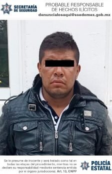 Detienen a sujeto por su presunta participación en el delito de robo con violencia en Ixtapaluca