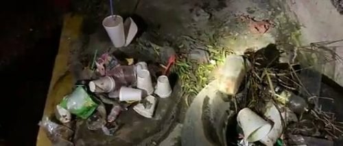 Realizan limpieza en la antigua estación del ferrocarril en Ozumba