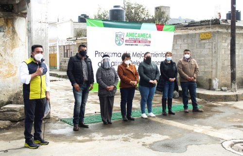 Entrega Gobierno de Amecameca acciones del Programa “Mejoramiento de Barrios y Delegaciones”