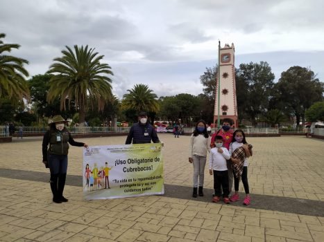 En Tenango del Aire continúan la campaña “Uso obligatorio de cubrebocas”