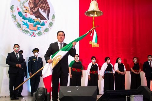 Celebra Gobierno de Amecameca el Tradicional Grito de Independencia de forma virtual