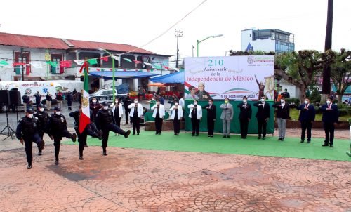 Conmemora Gobierno de Amecameca el 210 Aniversario  de la Independencia de México