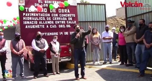 Gobierno de Ozumba entrega obras de calidad