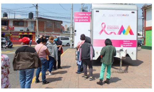 Realizan mastrografías gratuitas en Ixtapaluca