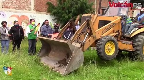 En Amecameca continúan obras en beneficio a la educación