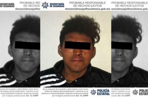 Sujeto es detenido por cometer robo a mano armada en Chalco