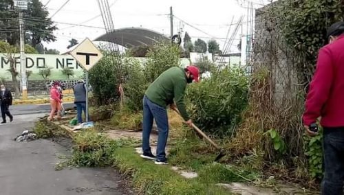 Realizan jornada de limpieza en Atlautla 