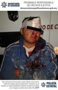 Detienen a probable asaltante de una gasolinera en Chalco 
