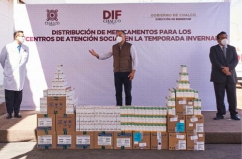 Gobierno de Chalco distribuirá 36 mil medicamentos en los Centros de Atención Social