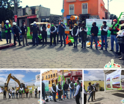 En beneficio de las familias Tenanguenses continúan los trabajos de obra en distintos puntos del municipio