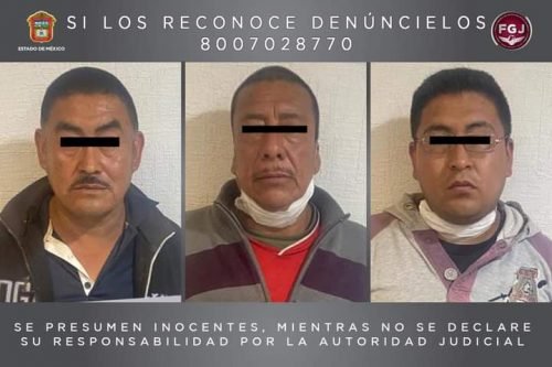 Detienen a tres sujetos implicados en el delito de daño al medio ambiente en Amecameca