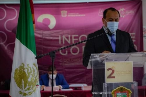 El presidente de Atlautla rindió su Segundo Informe de Gobierno