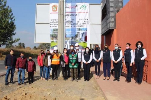 Inician trabajos de mejoramiento en  la infraestructura urbana en beneficio de los estudiantes de Atlautla