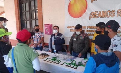 Se llevó a cabo el primer torneo de ajedrez en Tenango del Aire