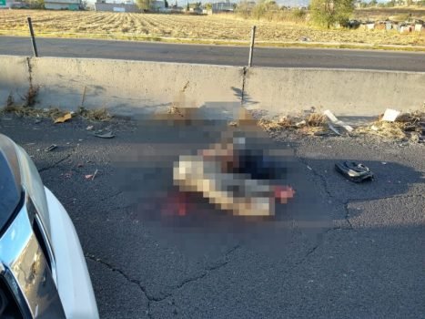 Hombre de aproximadamente 50 años de edad fue atropellado en la México-Cuautla