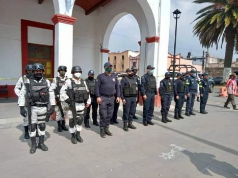Gobierno municipal de Tlalmanalco continúa trabajando en materia de seguridad