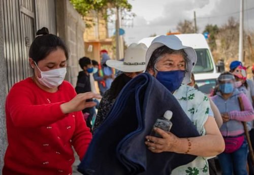 DIF de Atlautla hizo entrega de 2 mil 200 cobertores