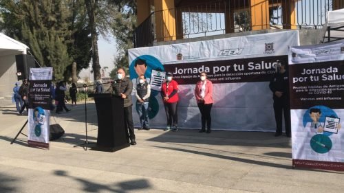 Realizan tercera jornada por tu salud en Chalco
