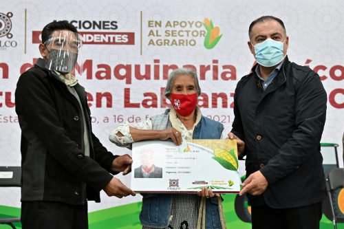 Gobierno municipal de Chalco apoya a agricultores