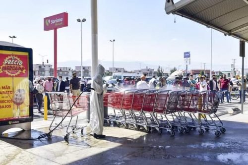 El honorable Cuerpo de Bomberos continúa realizando trabajos de sanitización