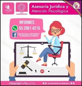 Activan WhatsApp para asesorías jurídicas en Ixtapaluca