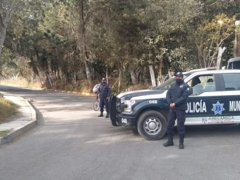 Implementan operativo policíaco para evitar el acceso al Santuario del Sacromonte en Amecameca