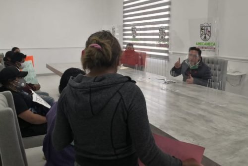 Presidente municipal de Amecameca se reúne con familiares de la joven desaparecida Dulce Karen