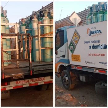 Recuperan camión con tanques de oxígeno en Chalco