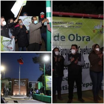 Edil de Tenango del Aire entrega obras en distintos puntos del municipio