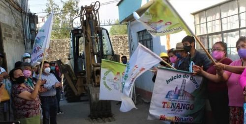 Gobierno municipal de Tenango del Aire continúa trabajando en materia de obras públicas