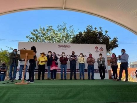 Entrega techumbre del Jardín de Niños “Francisco Gabilondo Soler” en Valle de Chalco