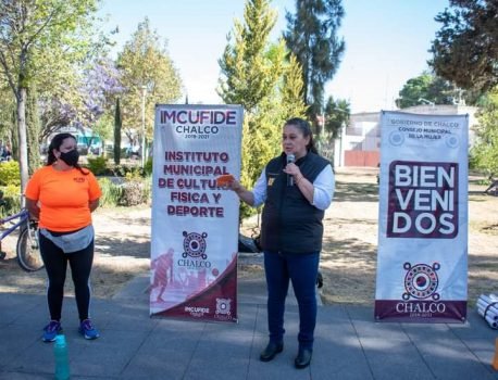 En Chalco realizaron actividades recreativas para la mujer en el marco del Día Naranja